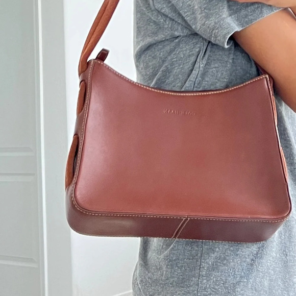 Cole Haan Brown leather shoulder bag VGUC Vintage piece - Picture 9 of 11